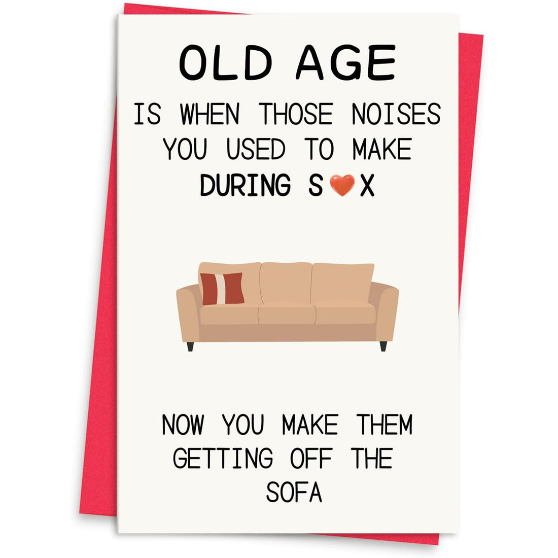 40th birthday gifts for wife playful birthday card celebrating real-life love and laughter — Laugh together and celebrate your journey at Hertender.com.
